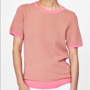 🛍ZARA textured knit jersey sweater🛍